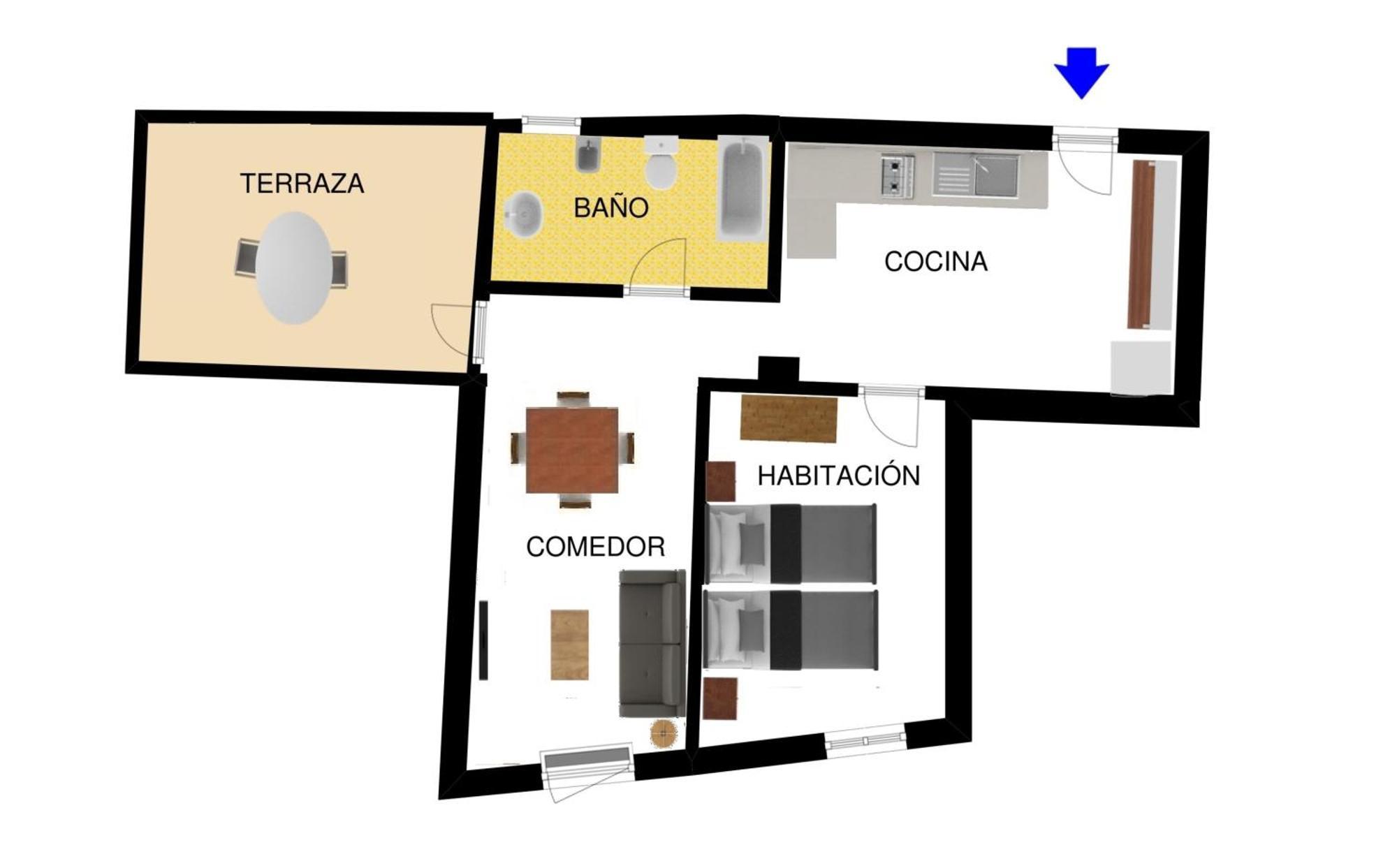 La Muntanya - Apartamentos Rural Guadalest เบนิมานเต ห้อง รูปภาพ
